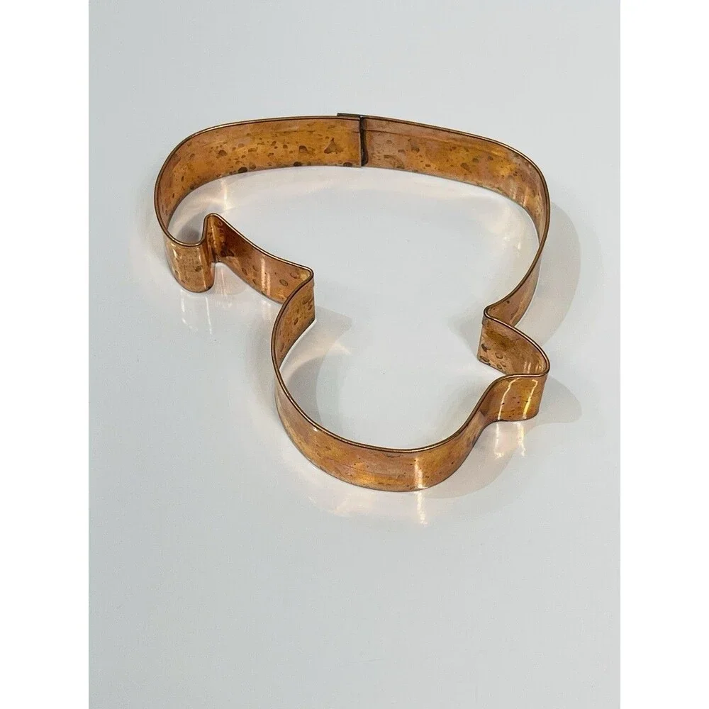 3 Williams Sonoma Copper Cookie Cutters Spider Bee & Duck Halloween